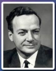 Ричард Фей­н­ман (1918–1988) – один из круп­ней­ших уче­ных, ра­бо­тав­ших над изу­че­ни­ем фи­зи­ки мик­ро­ми­ра.