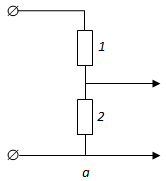 Вклю­че­ние ре­зи­сто­ра в цепь с вольт­мет­ром