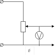 Вклю­че­ние ре­зи­сто­ра в цепь с вольт­мет­ром