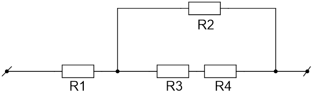 Задача Вы­чис­ли­те силу тока в ре­зи­сто­рах 1 и 2, на­пря­же­ние на ре­зи­сто­ре 3
