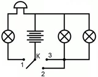 Задача №3. Схема  электрической цепи
