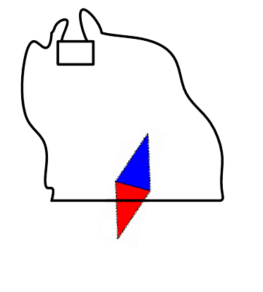 Задача 2 Ука­жи­те по­лю­са ис­точ­ни­ка элек­три­че­ско­го тока, ко­то­рые за­мкну­ты про­во­дом (маг­нит­ная стрел­ка на­хо­дит­ся под про­во­дом)