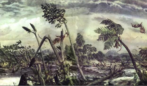 При­мер­ное изоб­ра­же­ние до­и­сто­ри­че­ско­го леса