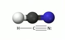 Струк­тур­ная фор­му­ла ци­а­ни­да во­до­ро­да – си­ниль­ной кис­ло­ты
