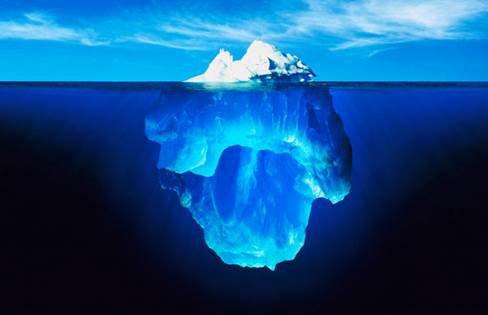 Под­вод­ная часть айс­бер­га