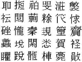 Ки­тай­ские иеро­гли­фы