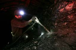 До­бы­ча по­лез­ных ис­ко­па­е­мых в шахте