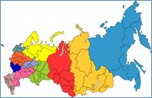 Эко­но­ми­че­ские рай­о­ны Рос­сии