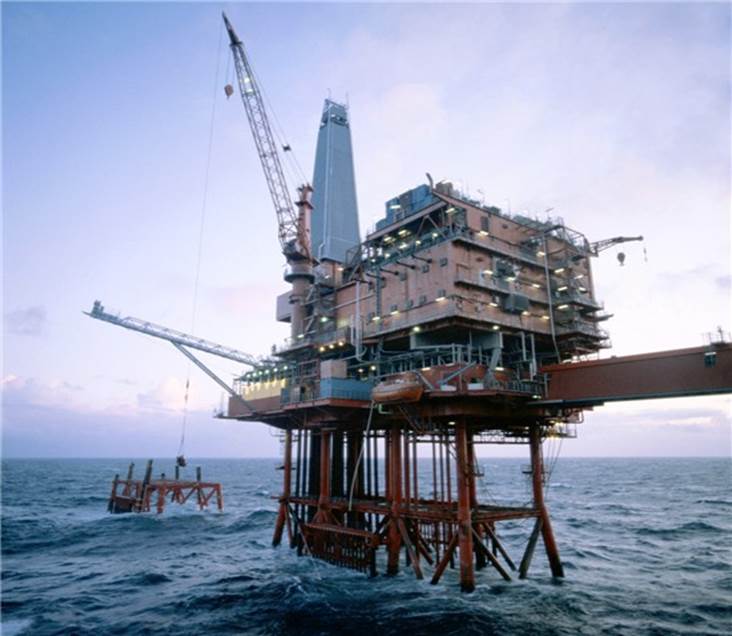 До­бы­ча нефти в Се­вер­ном море