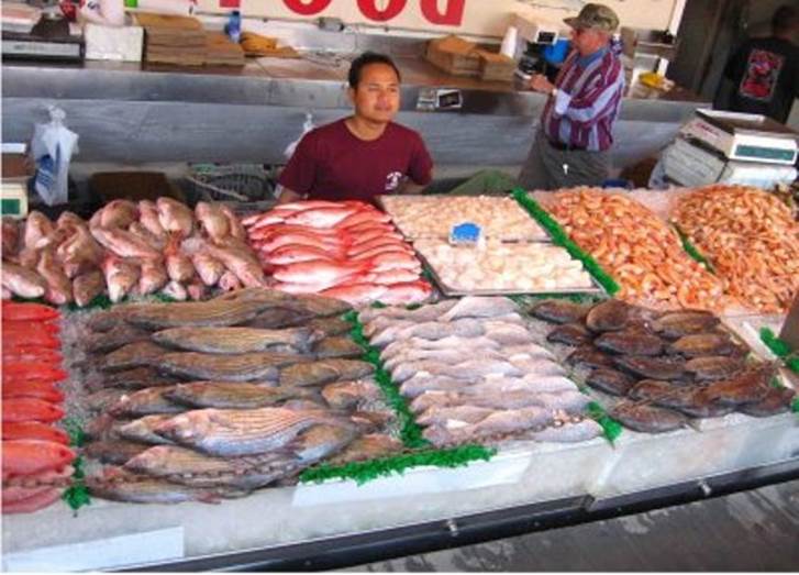 Рыб­ный рынок в Япо­нии