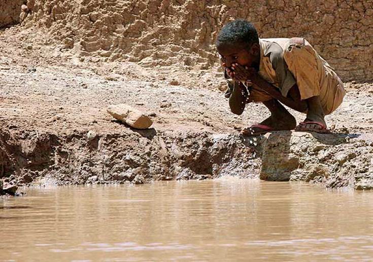 Нехват­ка пи­тье­вой воды в Аф­ри­ке