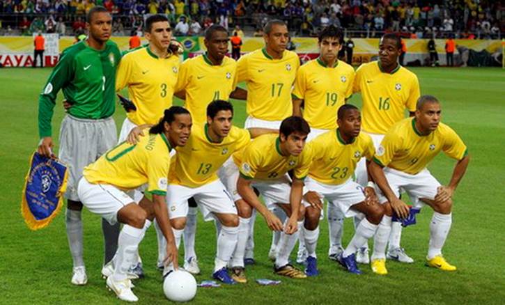 Иг­ро­ки фут­боль­ной сбор­ной Бра­зи­лии