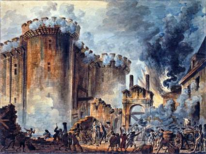 Взя­тие Ба­сти­лии, 14 июля 1789 года