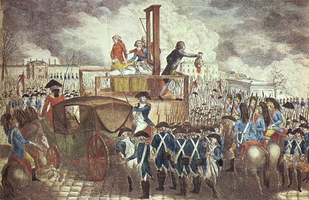 Казнь Лю­до­ви­ка XVI в Па­ри­же