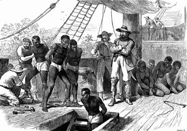 Вывоз рабов из Аф­ри­ки