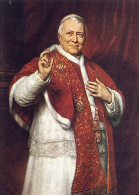 Папа рим­ский Пий IX