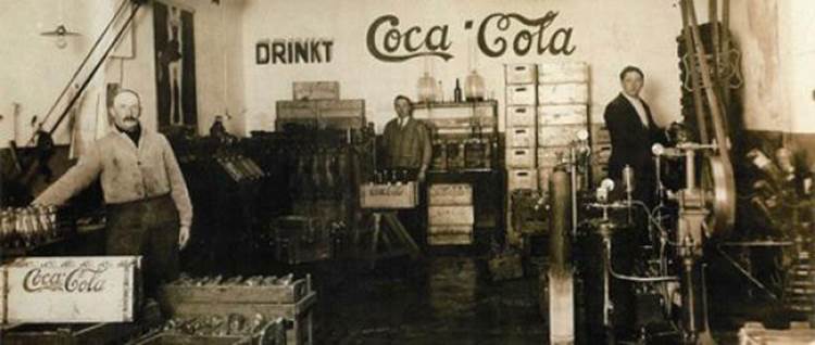 Про­из­вод­ство Ко­ка-Ко­лы. На­ча­ло ХХ века