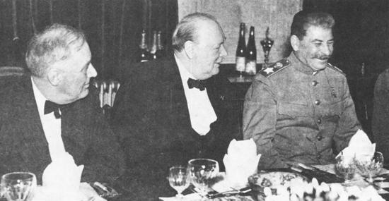 Те­ге­ран­ская кон­фе­рен­ция. День рож­де­ния У.Чер­чил­ля