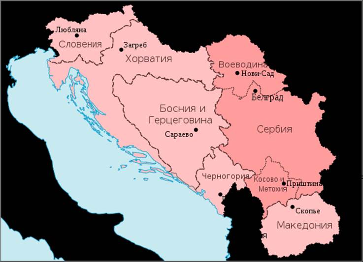 Югославия это сербия