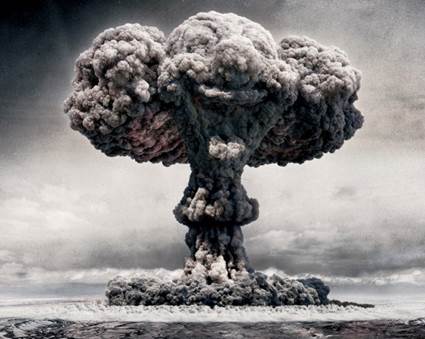 Взрыв во­до­род­ной бомбы мощ­но­стью 57 ме­га­тонн