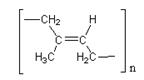 При­род­ный гео­мет­ри­че­ский изо­мер ка­у­чу­ка – гут­та­пер­ча, транс-1,4-по­ли­и­зо­прен