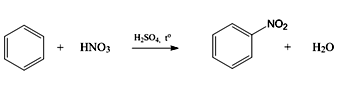 В ре­ак­ции нит­ро­ва­ния в ка­че­стве ка­та­ли­за­то­ра ис­поль­зу­ет­ся сер­ная кис­ло­та