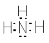 Элек­трон­ная фор­му­ла мо­ле­ку­лы ам­ми­а­ка