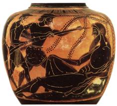 Одис­сей ослеп­ля­ет По­ли­фе­ма
