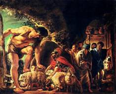 Одис­сей в пе­ще­ре По­ли­фе­ма