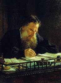 Порт­рет Л. Н. Тол­сто­го.