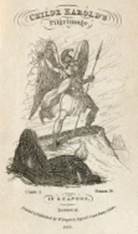 Фрон­тис­пис из­да­ния 1825/26 года (Книга Дж. Бай­ро­на «Па­лом­ни­че­ство Чайльд-Га­роль­да»)