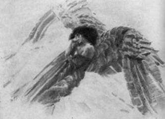 Демон (М.А. Вру­бель, 1899)