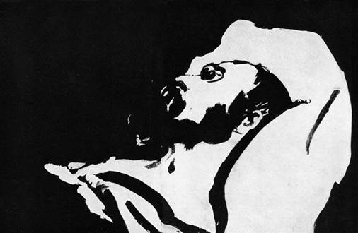 Ил­лю­стра­ция Б.М. Ба­со­ва к про­из­ве­де­нию «Смерть Ивана Ильи­ча»