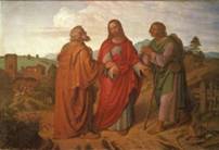 Кар­ти­на «Хри­стос на пути в Эм­маус»