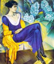 Н. Альт­ман. Порт­рет Анны Ах­ма­то­вой (1915)